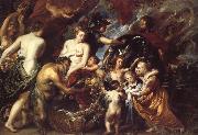 Peter Paul Rubens Minerva Protects Pax from Mars France oil painting artist